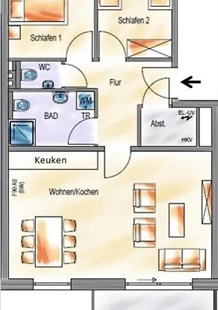아파트 Am Postwiesen A
