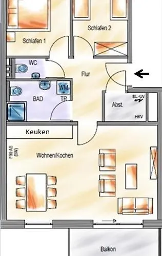 Appartement Am Postwiesen